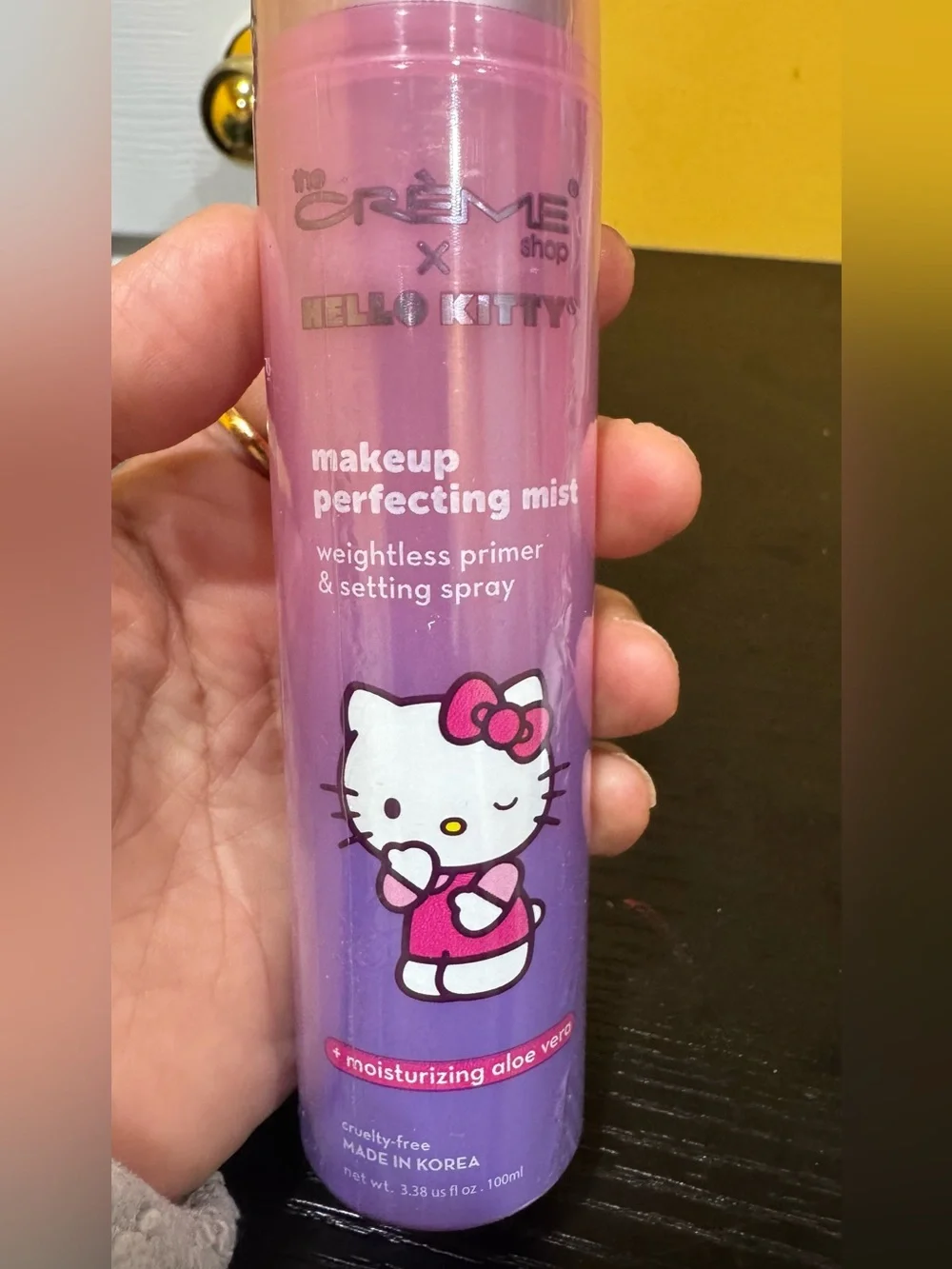 The Crème Shop x Hello Kitty Makeup Perfecting Mist brand new sealed 100 ml